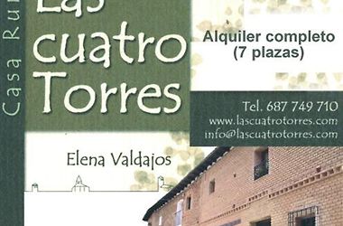 Pensar en el futuro doblado motivo CASA RURAL LAS CUATRO TORRES PAREDES DE NAVA (España) | HOTELMIX